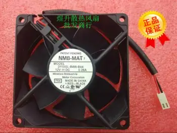 

Original NMB-MAT 8025 80* 25mm 3110GL-B4W-B44 80* 0.26A DC12V 2 wire cabinet power dissipation fan