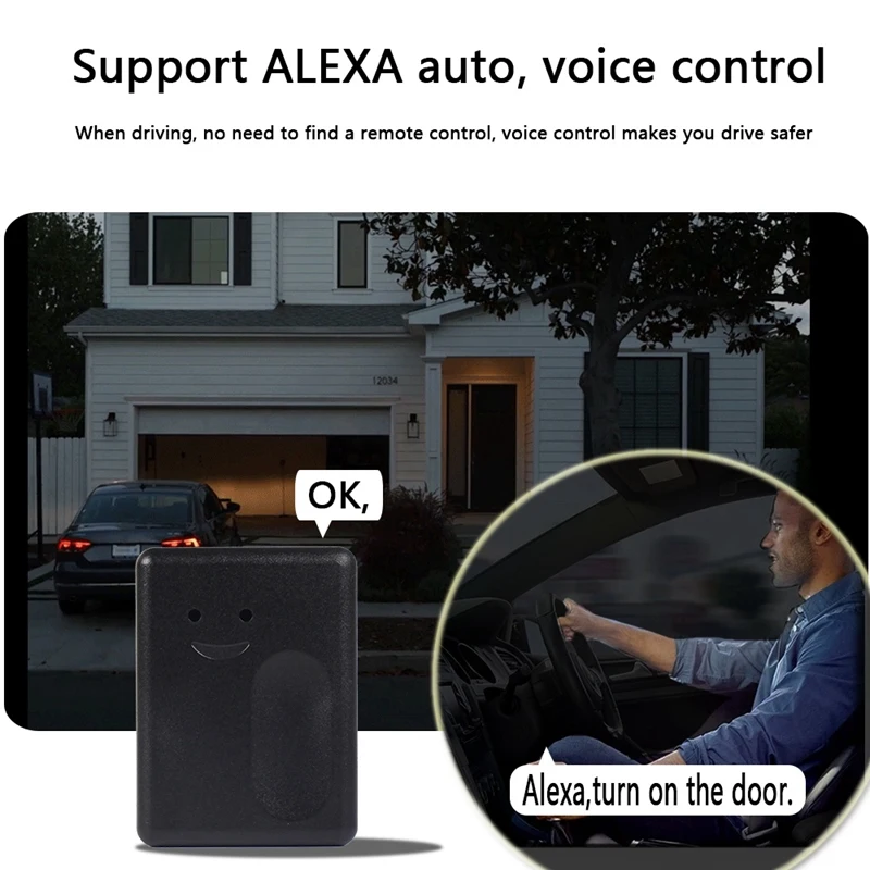 Wi-Fi Смарт-переключатель реле для Tuya App автомобиля гаражная дверь управление Лер открывалка беспроводной пульт синхронизации Голосовое