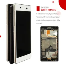 5.2 Touch Screen For Sony Xperia Z3 Plus Z4 E6533 E6553 LCD Display Digitizer Sensor Glass Panel Assembly Replacement with Frame 5.2 Touch Screen For Sony Xperia Z3 Plus Z4 E6533 E6553 LCD Display Digitizer Sensor Glass Panel Assembly Replacement with Frame
