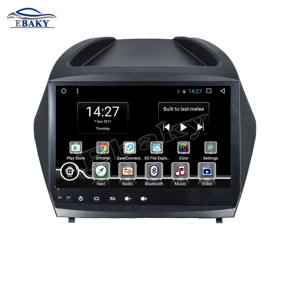 Top NaviTopia 10.1inch 1GB/2GB RAM Quad Core/Octa Core Android 7.1/8.1 Car DVD Radio for Hyundai ix35 2010- with GPS/wifi/map 9