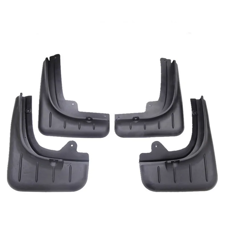 

4PCS PVC Black Mudguards Sticker for Porsche Cayenne Mancn 2008-2017 Moulding Fender Accessories