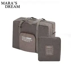 Мужская Дорожная сумка Mara's Dream простая и портативная складная холщовая мужская сумка большой емкости Повседневная дорожная Простая