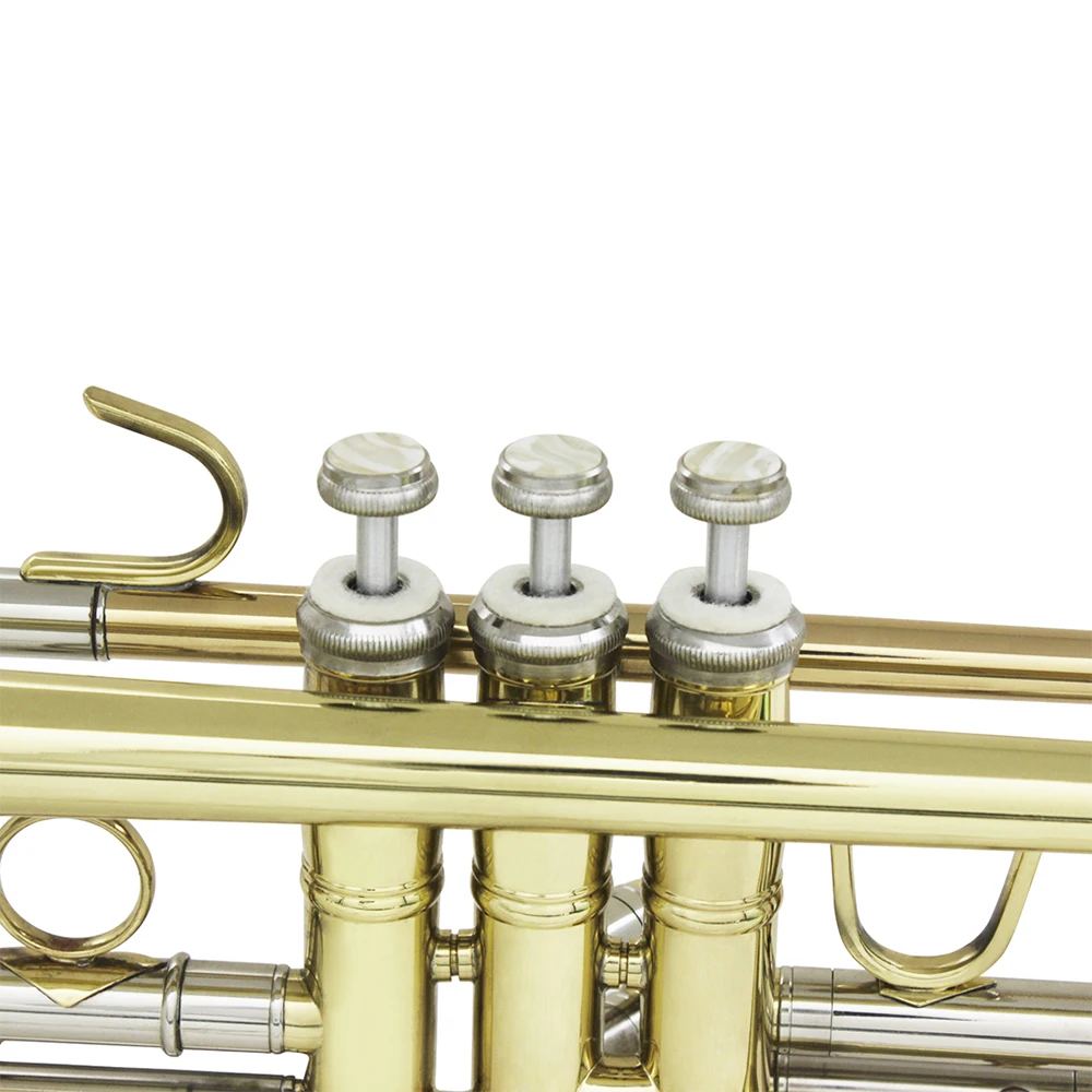 Труба войлочные шайбы тромбон Корнет хлопок стволовых шайбы ветер Инструмент аксессуары набор из 10 шт белый