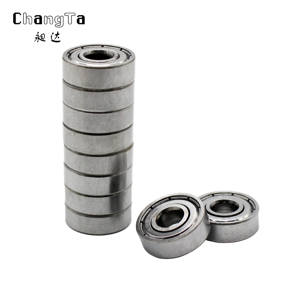 Prix pour CHANGTA 100 pcs Double Blindage Miniature Haute-En Acier au carbone Unique Rangée 608ZZ ABEC-7 Rainure Profonde Roulement à Billes 8*22*7 8x22x7mm Prix pour CHANGTA 100 pcs Double Blindage Miniature Haute-En Acier au carbone Unique Rangée 608ZZ ABEC-7 Rainure Profonde Roulement à Billes 8*22*7 8x22x7mm
