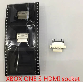 

50PCS Original New for Xbox one S Slim HDMI Connector Port HDMI Interface replacement for Xbox ONE S hdmi port Socket