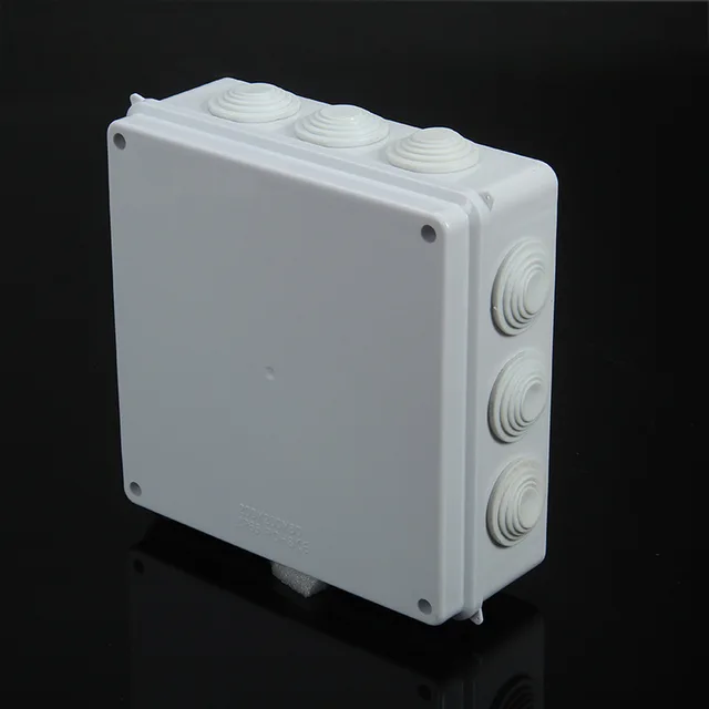 IP65 Wires Connection Box 200x200x80mm Waterproof Plastic Enclosure Case Junction Box Electronic Distribution Boxes - Image 2