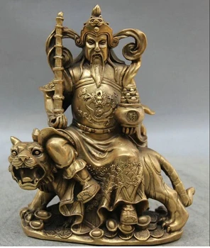 

Copper Brass CHINESE crafts decor ation Asian 10 "Chinese Bronze Mammon Dinheiro Riqueza Deus Rico Tesouro Tigela Passeio Do