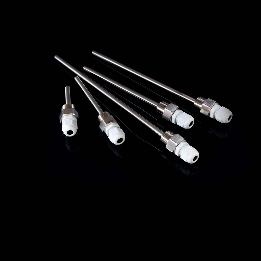 5 размеров 50 250 мм резьба из нержавеющей стали Thermowell 1/2 дюйма NPT для датчиков
