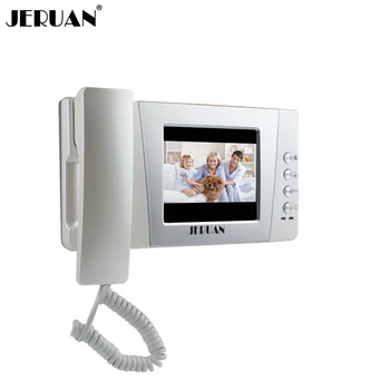 

JERUAN 4.3 inch video door phone color doorphone indoor only intercom +power adapter free shipping 405