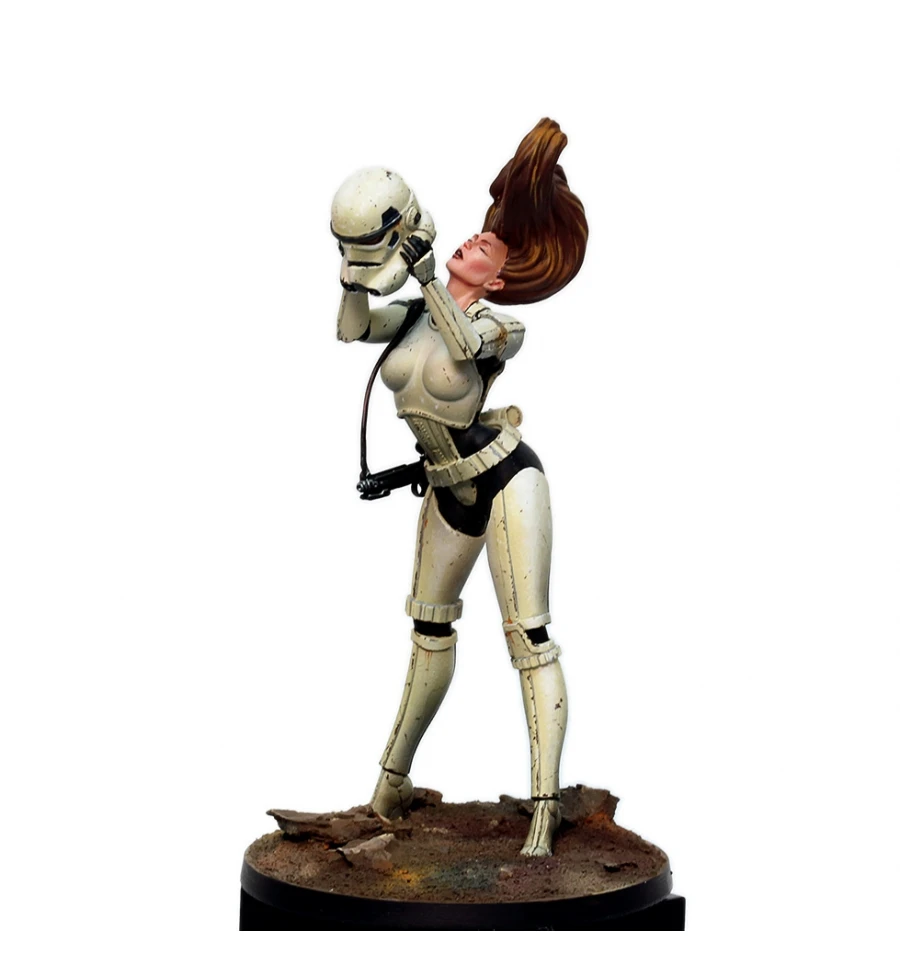 

1:24 75mm Resin Figure Model Kit Unassambled Unpainted G185 (NO BASE)