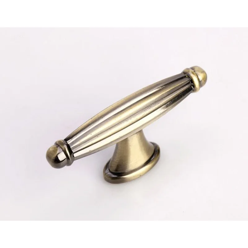 Modern simple Kitchen cabinet handle matte black cupboard ...