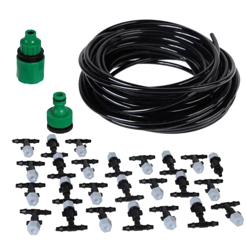 

New Micro-sprinklers Spray Water Cooling Moisturizer Water Irrigation Kits Set for Automatic Watering Flowers Plant Garden Tool