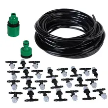 New Micro-sprinklers Spray Water Cooling Moisturizer Water Irrigation Kits Set for Automatic Watering Flowers Plant Garden Tool