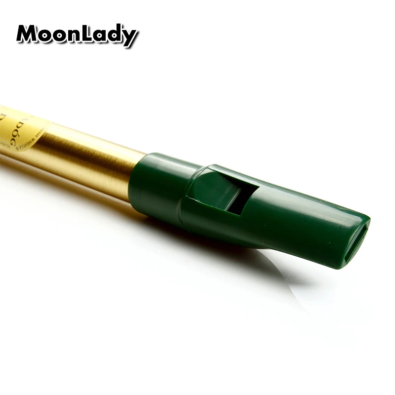 Feadog النحاس Tinwhistle الأيرلندية صافرة الناي ايرلندا الناي المعادن الناي Flauta الرياح الموسيقية أداة C/D مفتاح