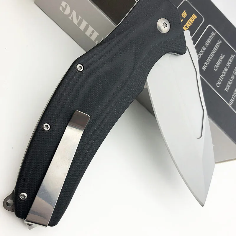 SR SR631A складной карманный нож 4CR13 Сталь G10 Ручка Открытый Кемпинг Охота выживания
