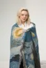 Van Gogh Starry Night Star Tapestry Decorative Bed Blanket Sofa Cover Throw Knitted Thickened Bed Cover Floor Blanket Carpet Mat ► Photo 3/6