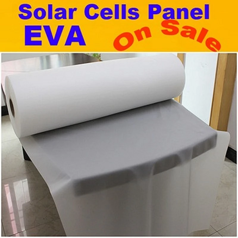 

1M x 12M Solar Panel EVA Film Sheet For DIY Solar cells Encapsulant