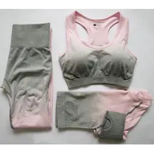 3 шт. Омбре Бесшовные Йога набор VIP