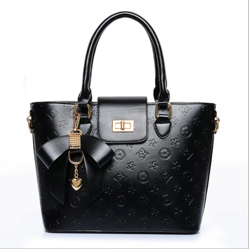 

Women Handbag Geometric Laser PU Leather Shoulder Bag Shiny Briefcase Holographic Luminous Tote Bag Female Fashion Bucket Bag