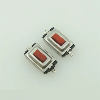

50pcs/lot SMD Red Chip 3 * 6 * 2.5MM micro switch touch switch button switch