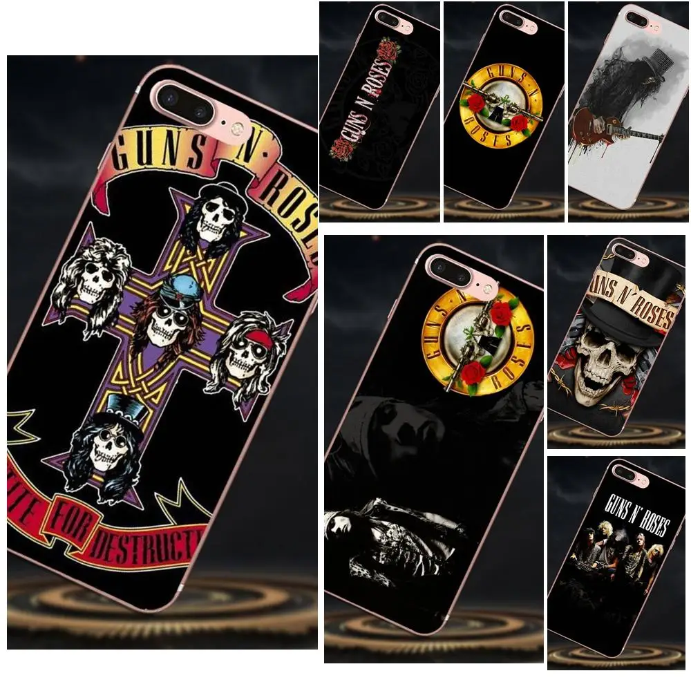 Чехол Guns N Roses для Xiaomi Redmi Note 2 3 3S 4 4A 4X 5 5A 6 6A Pro Plus | Мобильные телефоны и аксессуары