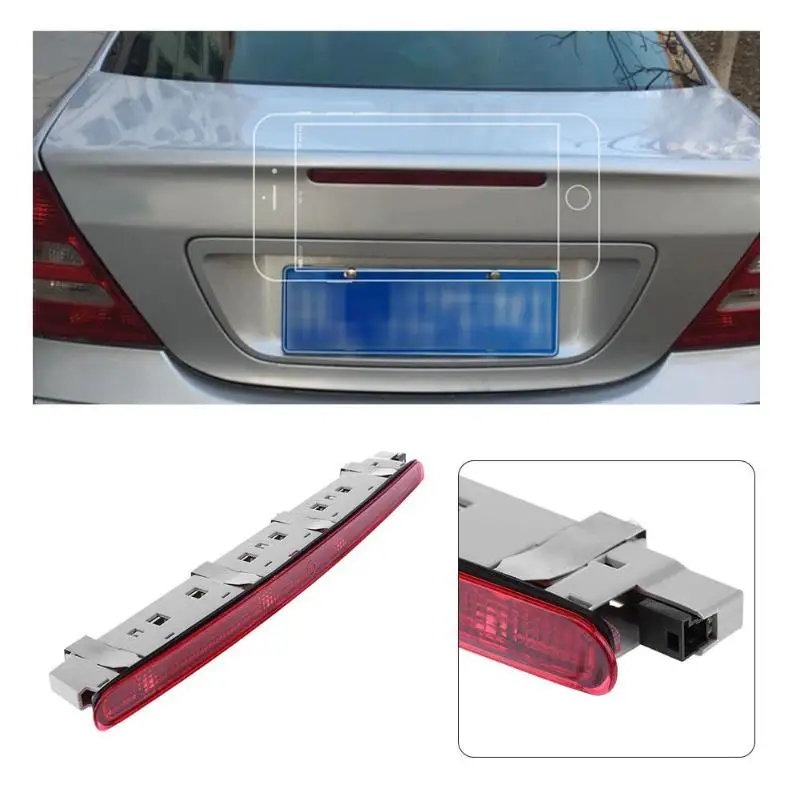 Автомобильный задний багажник, красный светодиодный светильник, запасной стоп-сигнал для 01-06 Benz C230 C280 C240 C300 W203 C180 C200
