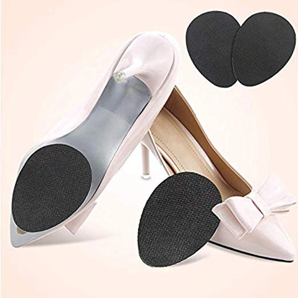 8Pcs Anti-slip Shoes Pads Stick on Bottom Adhesive Sole Rubber Sticker Protector Shoes Accessories