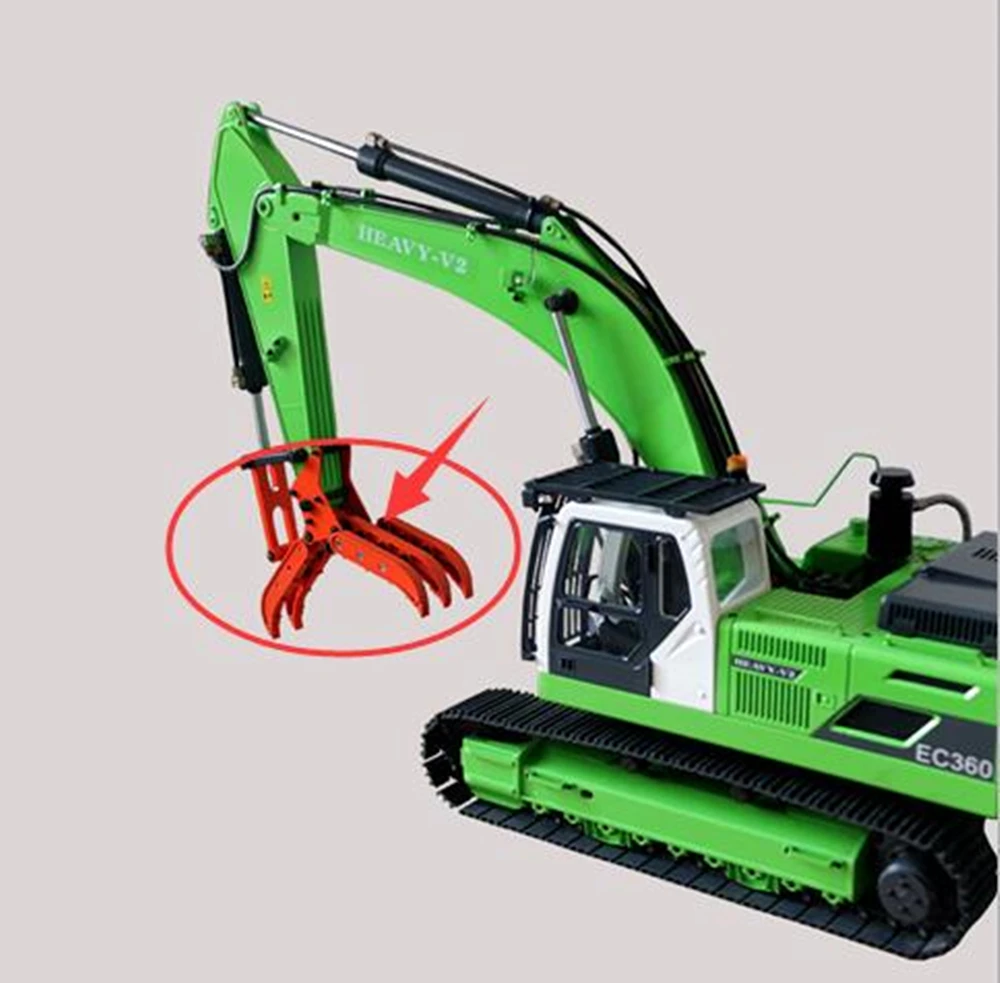 

Simulate clip wood adapter substitute assembly for Remote control hydraulic excavator model