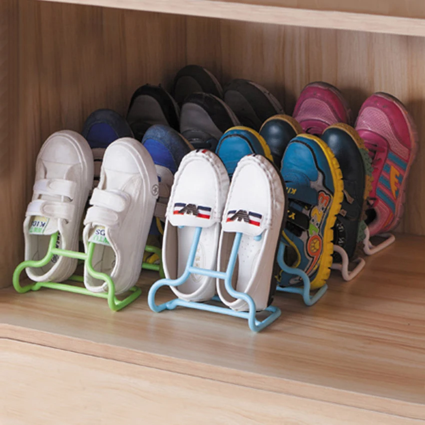 

1PC Multi-Function Children Kids Shoes Hanging Storage Shelf Drying Rack Shoe Rack Stand Hanger Wardrobe Organizer