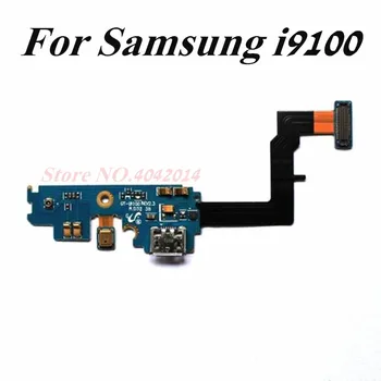 

1pcs Original For Samsung i9100 I9108 I9100G GT-I9100 USB Charging port dock with microphone Flex cable Replacement Parts