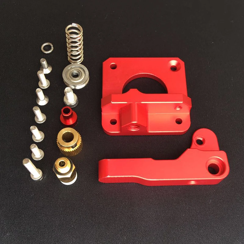 

3D Printer Extruder MK8 Extruder Kit Full Metal Bowden Right Hand 1.75 Filament Matched with J-Head CR10 Hotend 3D Printer Parts