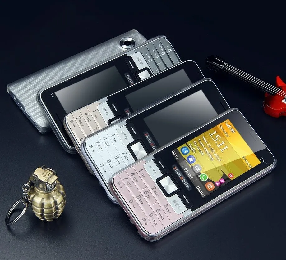Оригинальный H Mobile T1 Базовая большая клавиатура четырехдиапазонный мобильный