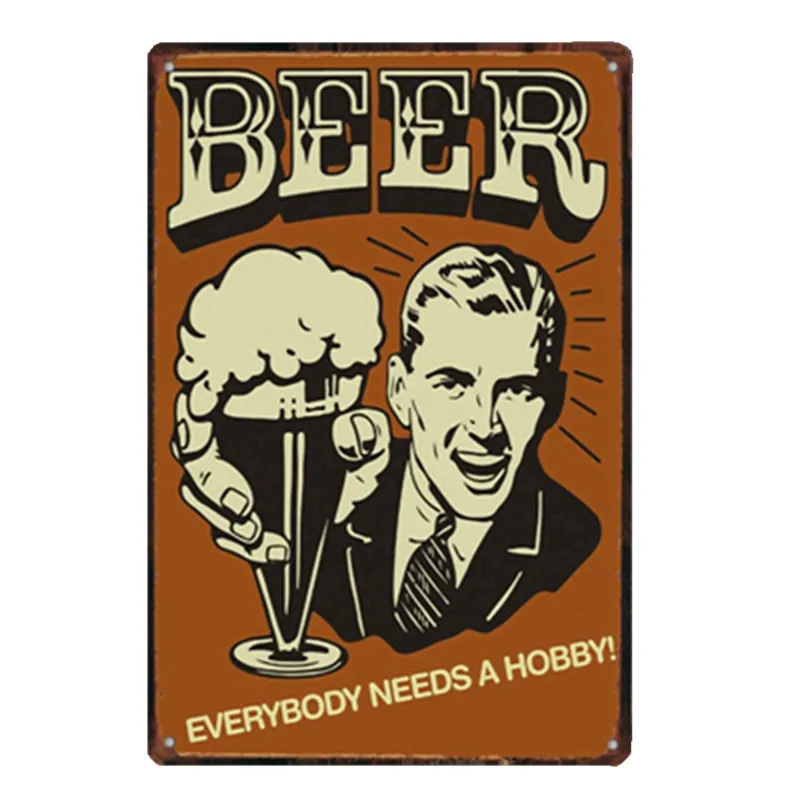 London Pride Ale Beer Targa in metallo con scritta in inglese Birra in metallo, 20 x 30 cm