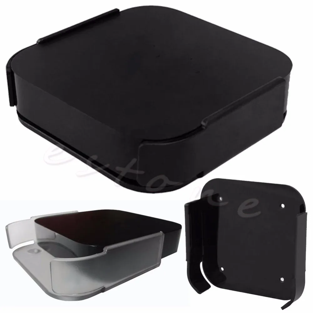 

Wholesale dropshipping 1 PC Black Wall Mount Case Bracket Holder Tray For Apple TV 2 3