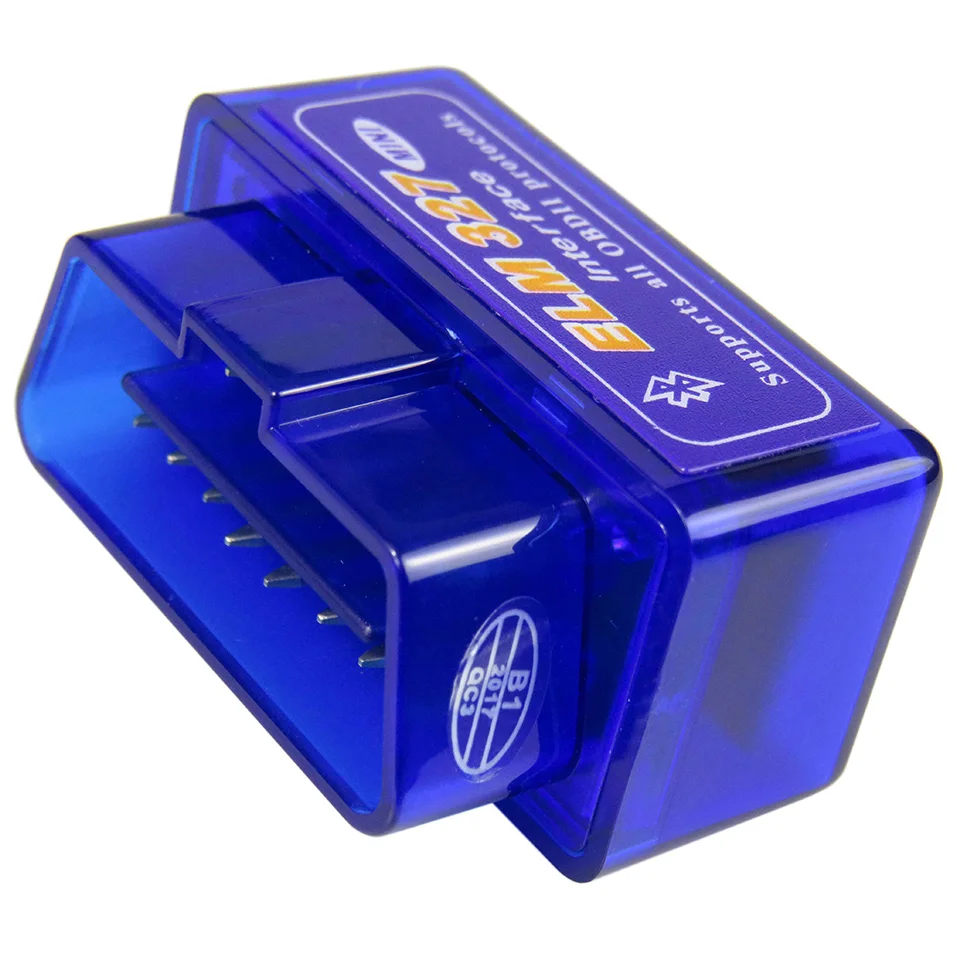 Elm-327 OBDII сканер Супер Мини ELM327 Bluetooth V1.5 OBD2 автомобильный диагностический инструмент Elm 327 в 1,5 для Andriod Real PIC1825K80 чип