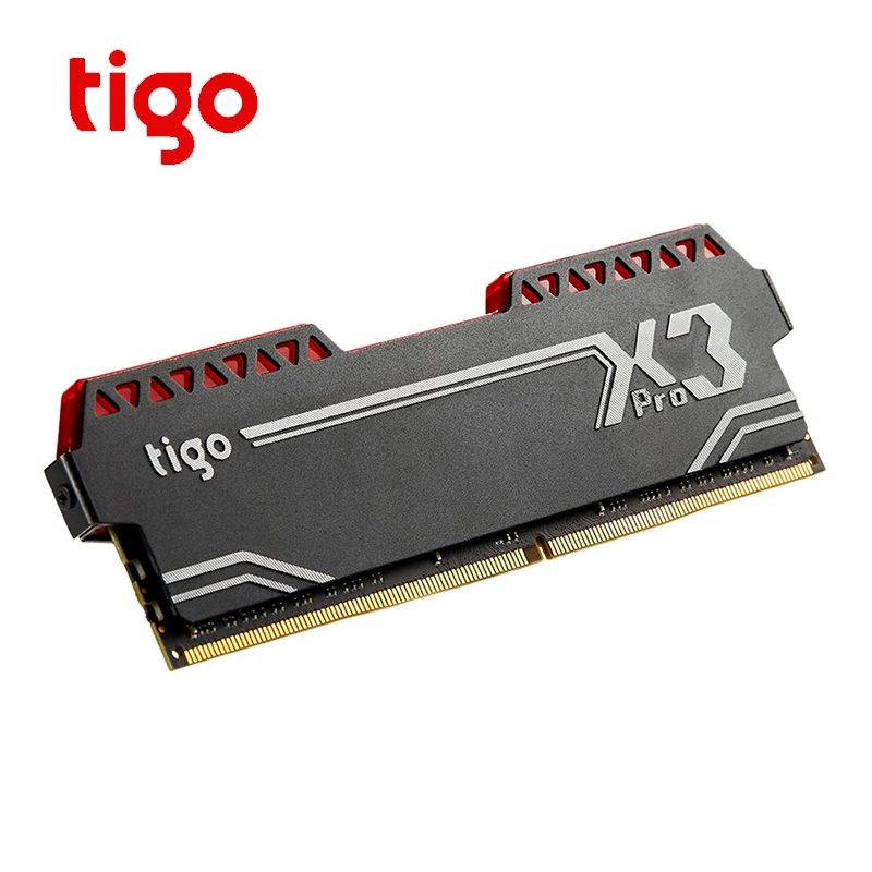 

DDR4 8GB RAM PC Gaming Memory Blue LED Light for Computer Desktop DDR 4 X3 PRO 2666 MHz Metal Heat dissipation