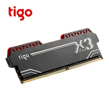 DDR4 8 Гб Оперативная память компьютерных игр памяти синий светодиодный свет для компьютера модуль DDR для настольных компьютеров 4X3 PRO 2666 МГц металла рассеивания тепла
