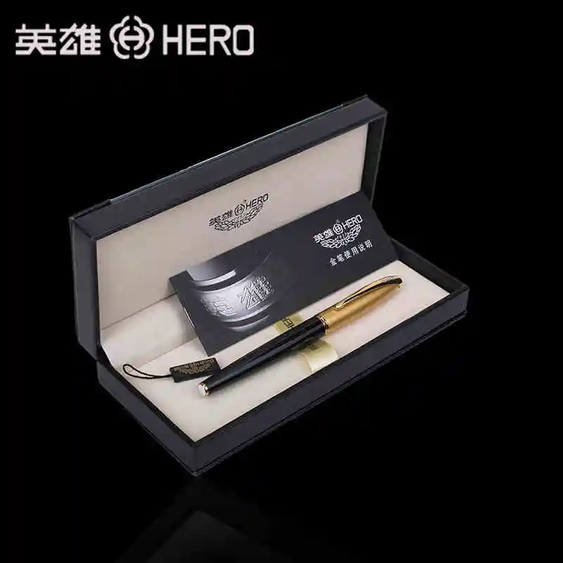 Классическая серия Hero 1000 гладкая металлическая стандартная перьевая ручка 0,5 мм перьевые специальные ручки