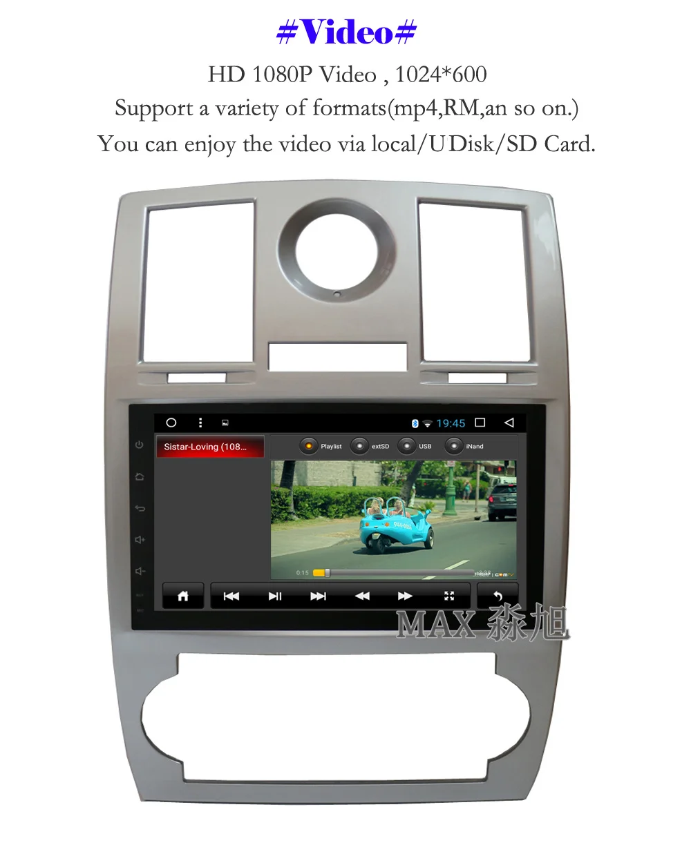 Top MAX Android 8.1 Car DVD Player for Chrysler 300C 2000/01/02/03/04/05/06/07/08/09/10/11/12/13/2014 Car Radio 4G WiFi SWC GPS Map 6 Top MAX Android 8.1 Car DVD Player for Chrysler 300C 2000/01/02/03/04/05/06/07/08/09/10/11/12/13/2014 Car Radio 4G WiFi SWC GPS Map 6