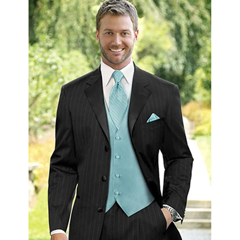 stripe font b suits b font font b men b font tuxedo 3 piece font b