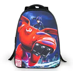 Большой Герой 6 Baymax дети рюкзак Школьные ранцы сумка Mochila Мультфильм Ортопедические Детские Школьные ранцы для Обувь для мальчиков