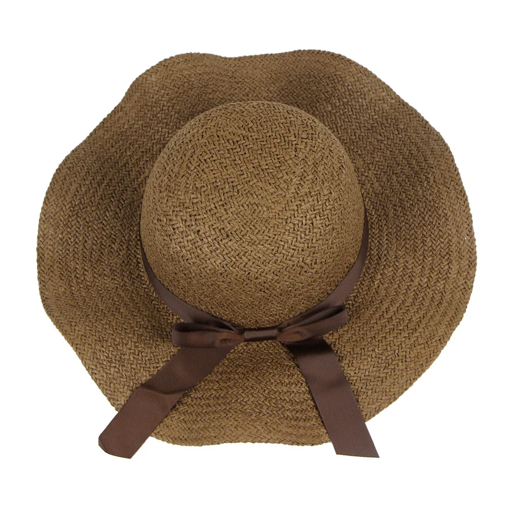 2019 Handmade Weave Sun Hats For Women Summer Women Outdoors Sunshade