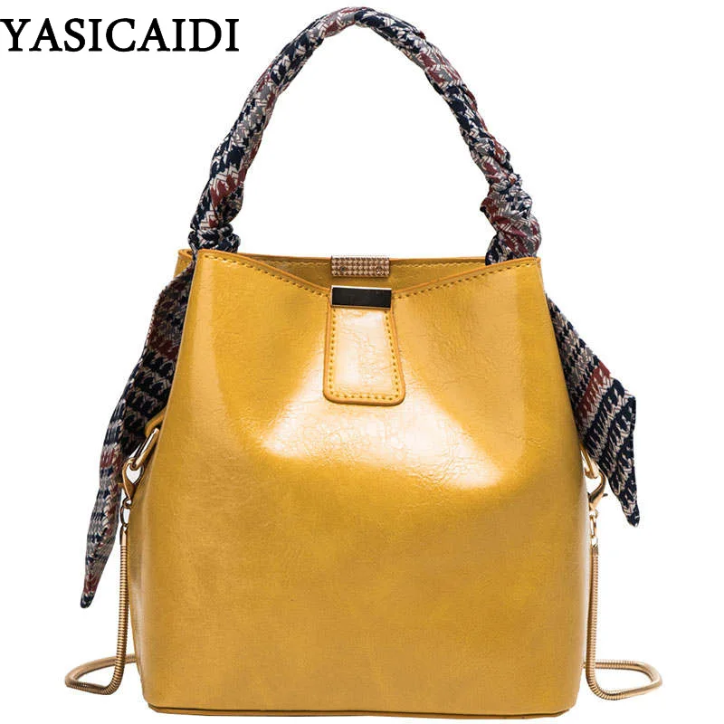 YASICAIDI إلكتروني الأزياء المطبوعة واسعة حزام الكتف Crossbody حقيبة العلامة التجارية الفاخرة مصمم بو الجلود عارضة حمل السيدات حقائب اليد