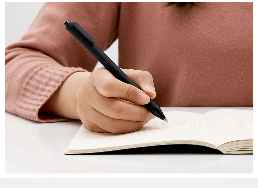 Xiaomi Kaco макароны, конфеты цвета 5 шт красочные ручки mi pen 0,5 мм черные чернила Гладкие письма прочные mi подписи ручки