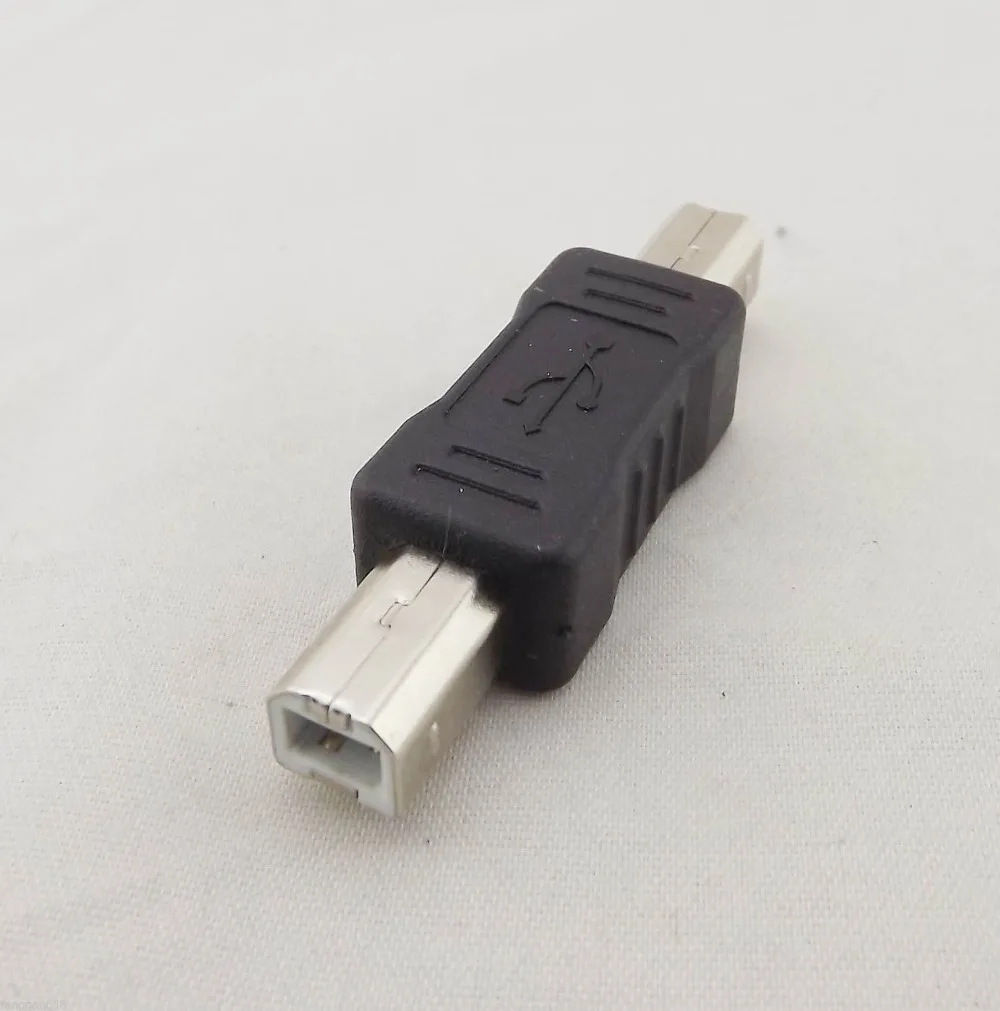 10Pcs USB 2.0 Type B Male To USB B Male Printer Port Converter Adapter