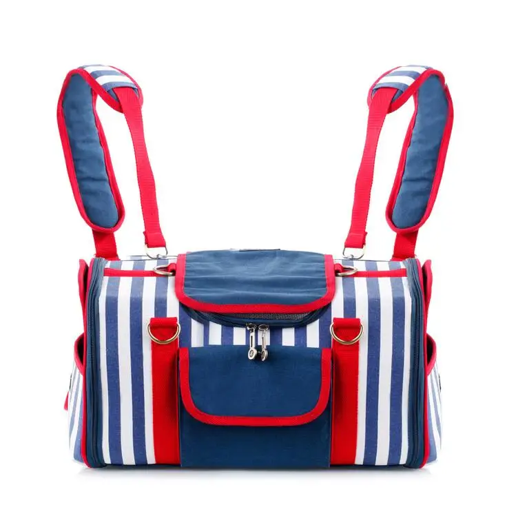 Модная оксфордская тканевая сумка для домашних животных кошка Сумочка для собак багаж дорожная переносная сумка удобная модная чихуахуа