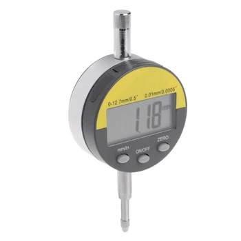 

Digital Dial Indicator 0-12.7mm/0.5" Gauge Range 0.01mm/0.0005" Precision Tool