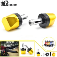 7/" 22 мм руль мотоцикла с ЧПУ Алюминий ручные рукоятки наконечники руля для YAMAHA MT-09 MT-10 FZ10 XJ6 2010-2013