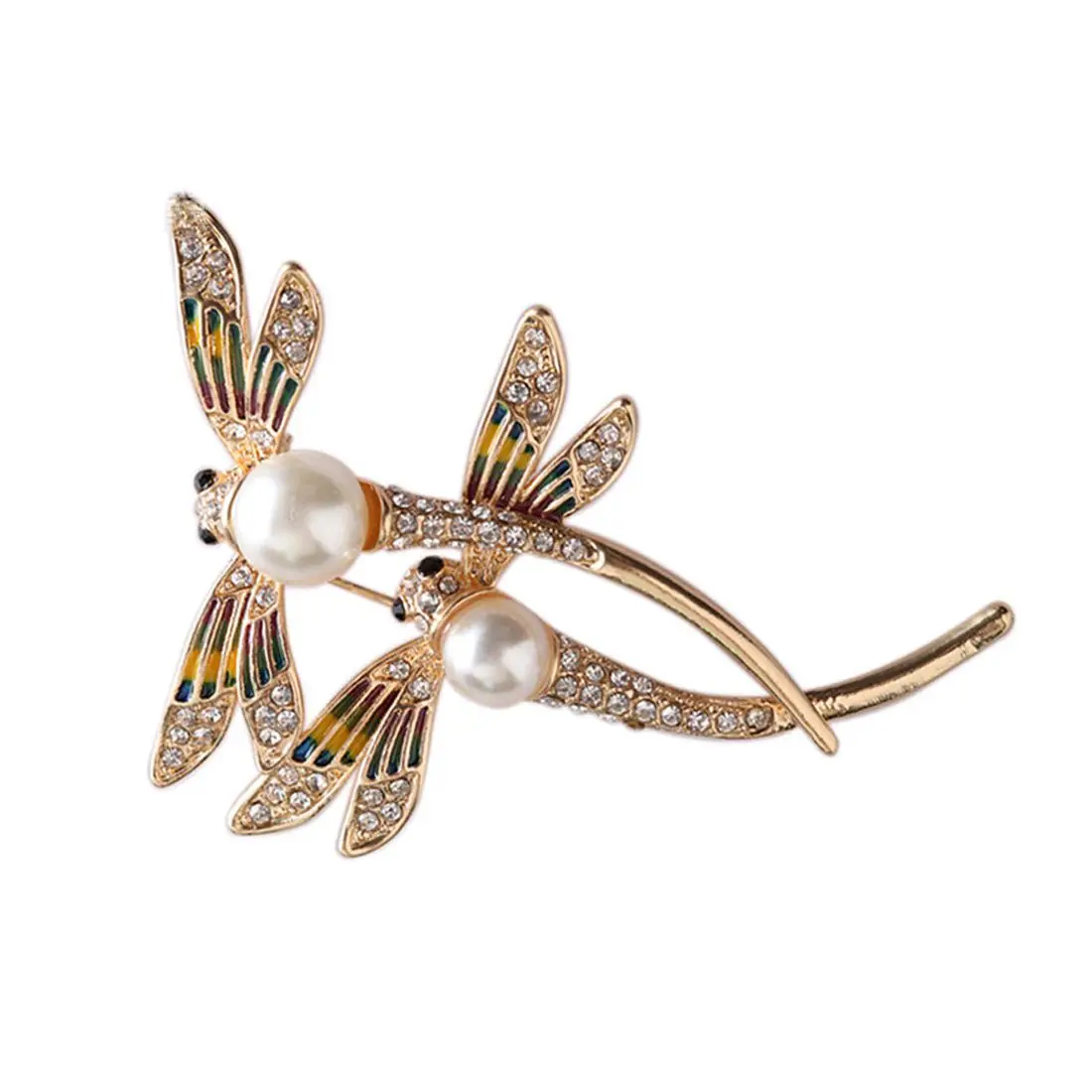 Elegant Brooch, Rhinestone Brooch Pins Corsage Wedding Bouquet Decor