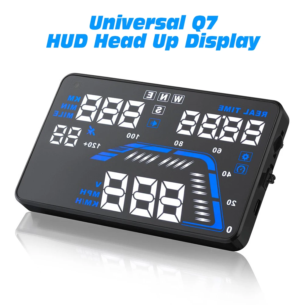 Prix pour Universel Q7 5.5 "Auto Voiture HUD GPS Head Up Display Compteurs De Vitesse de Survitesse Avertissement Tableau de Bord Pare-Brise Projecteur Prix pour Universel Q7 5.5 "Auto Voiture HUD GPS Head Up Display Compteurs De Vitesse de Survitesse Avertissement Tableau de Bord Pare-Brise Projecteur